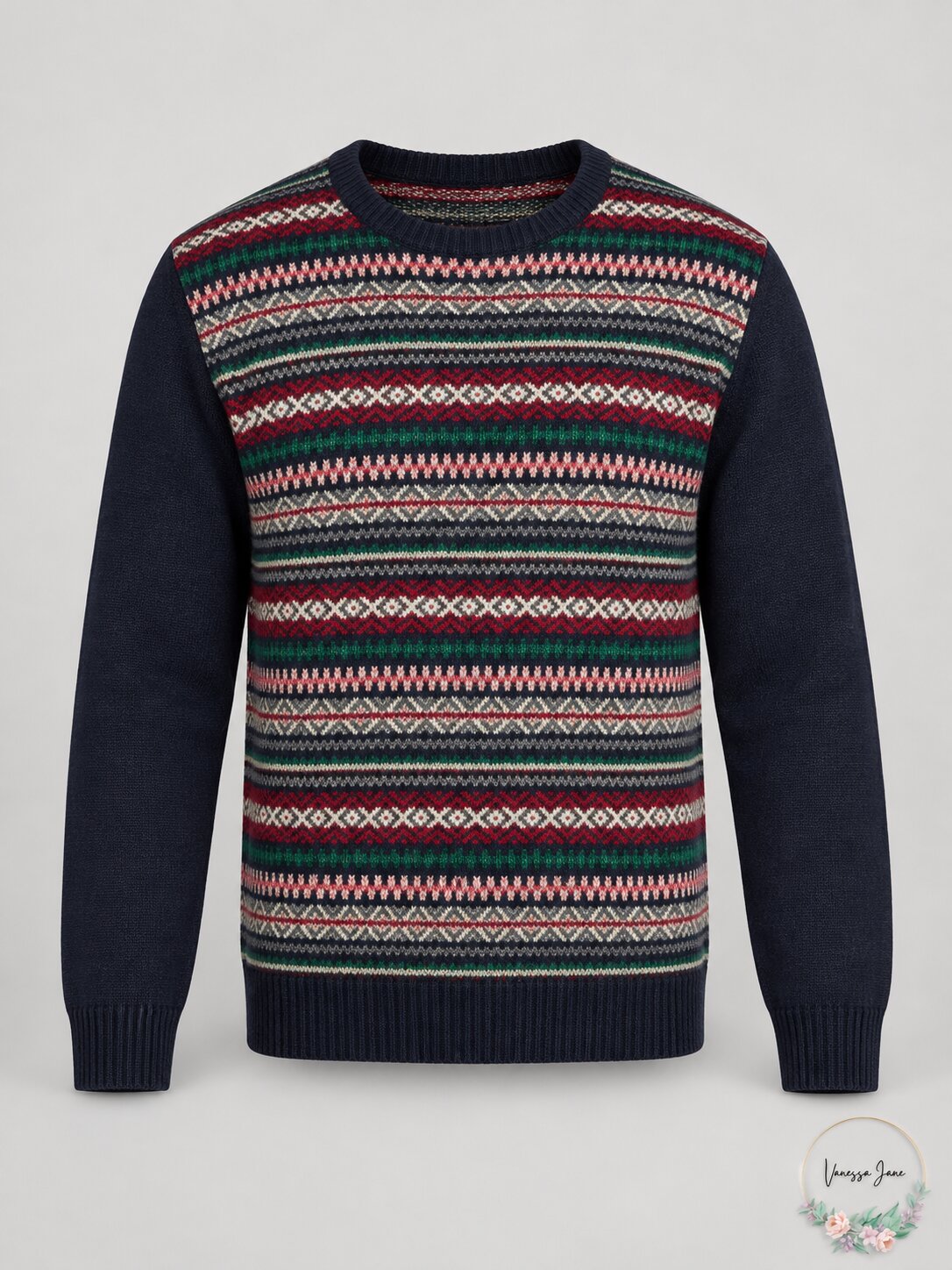 Weatherproof Vintage Mens Isle Sweater, Size Large