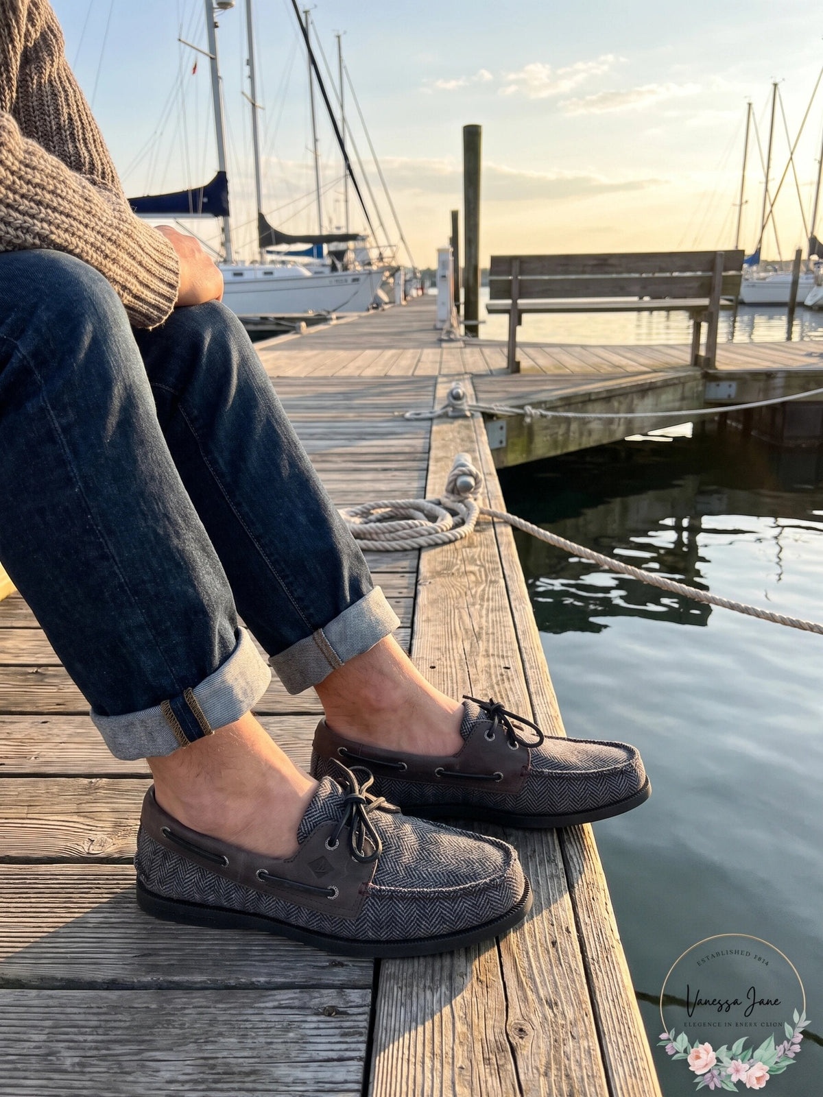Sperry Mens -Sider Authentic Original 2Eye Tailored Boat Shoe