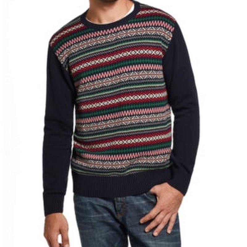 Weatherproof Vintage Mens Isle Sweater, Size Large