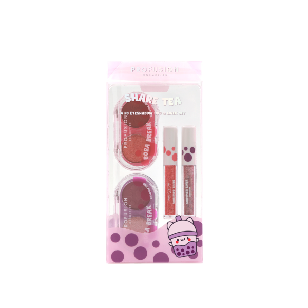 Share Tea 4 PC Shadow Duo & Liner Set