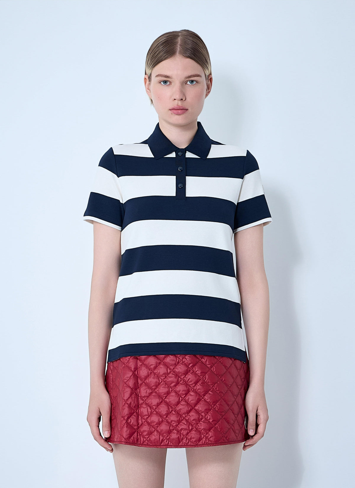 Moncler Women Striped Polo Shirt