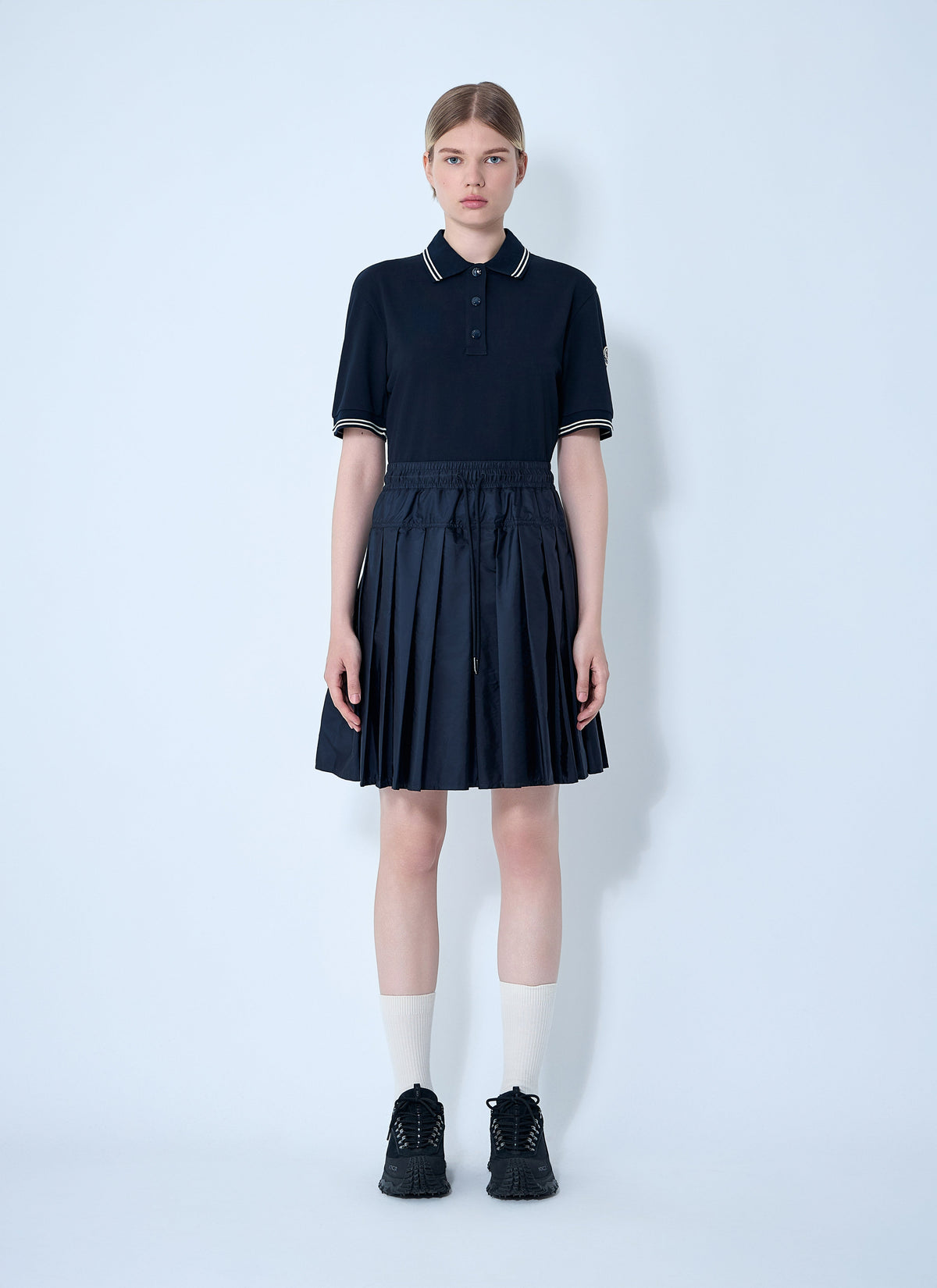 Moncler Women Piquet Polo Shirt Dress