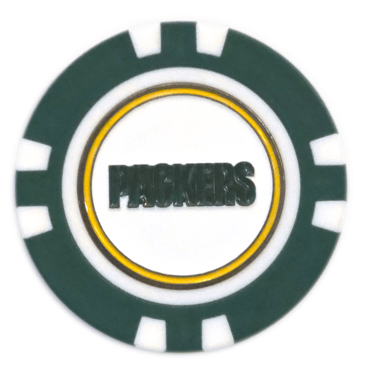 Officially Licensed Green Bay Packers Poker Chip Ball Marker