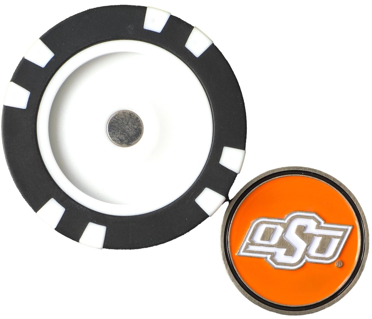 Officially Licensed Oklahoma State Cowboys Poker Chip Ball Marker