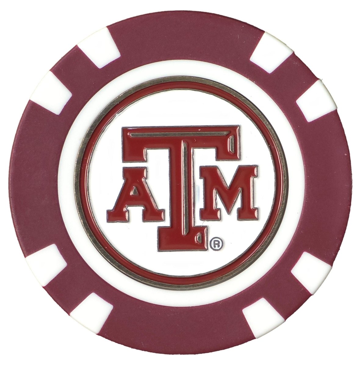 Officially Licensed Texas A&M Aggies Poker Chip Ball Marker