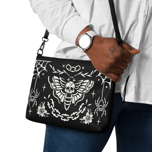 Old School Ink Crossbody Bag