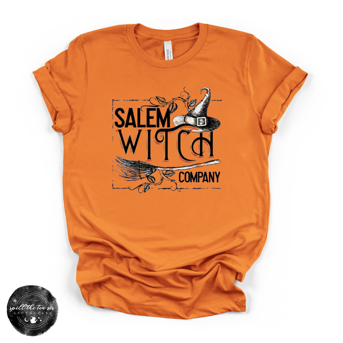 Salem Witch Company Tee | Vintage Witchy Graphic T-Shirt