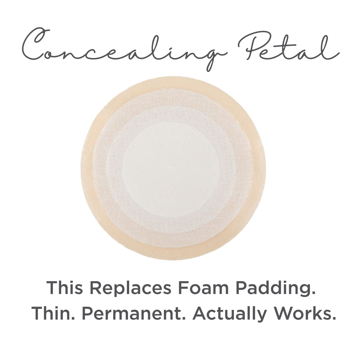 Full Coverage Nipple Concealing Wire-Free Bra | Non-Padded - Nude