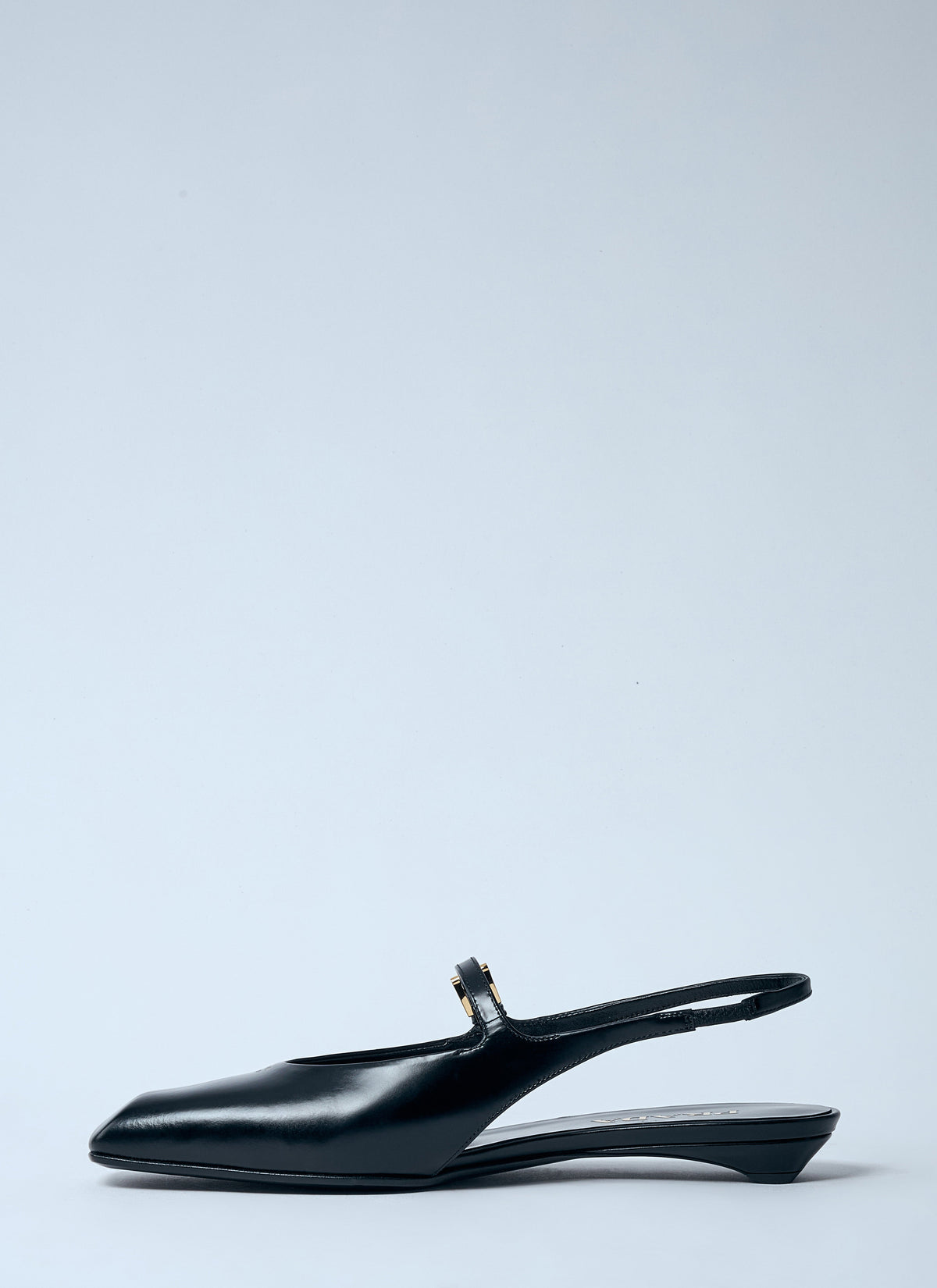 Prada Women Leather Slingback Ballerina Pumps