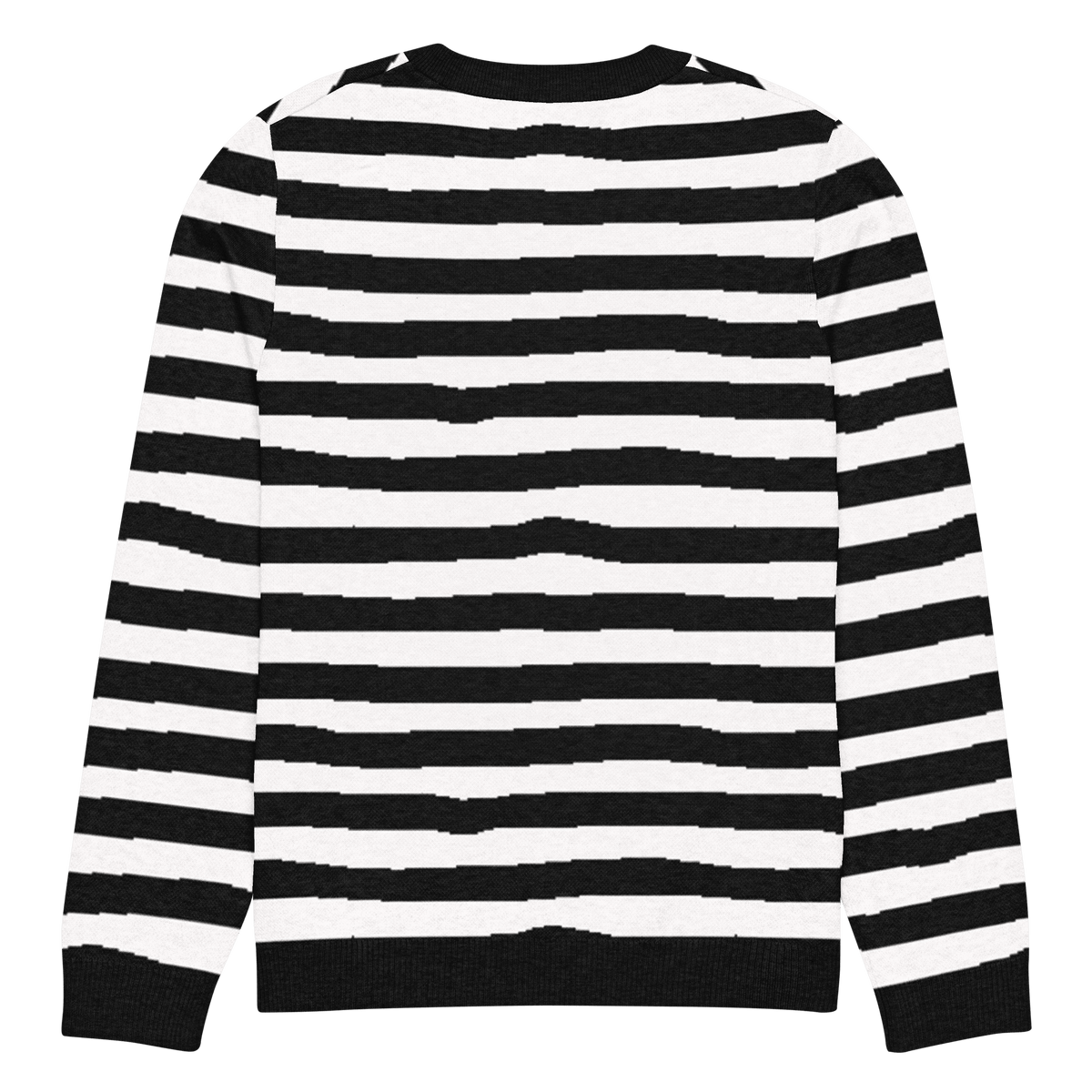 Pugsley Print Knit Crewneck Sweater
