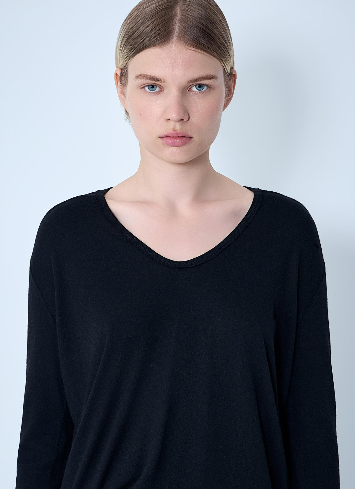 Rick Owens Women Hiked Long Sleeve Top