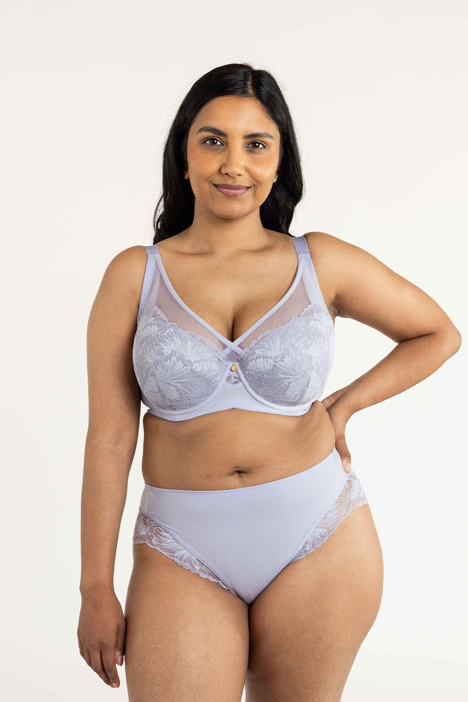 Ivy Full Coverage Underwire Bra, C-J Cup