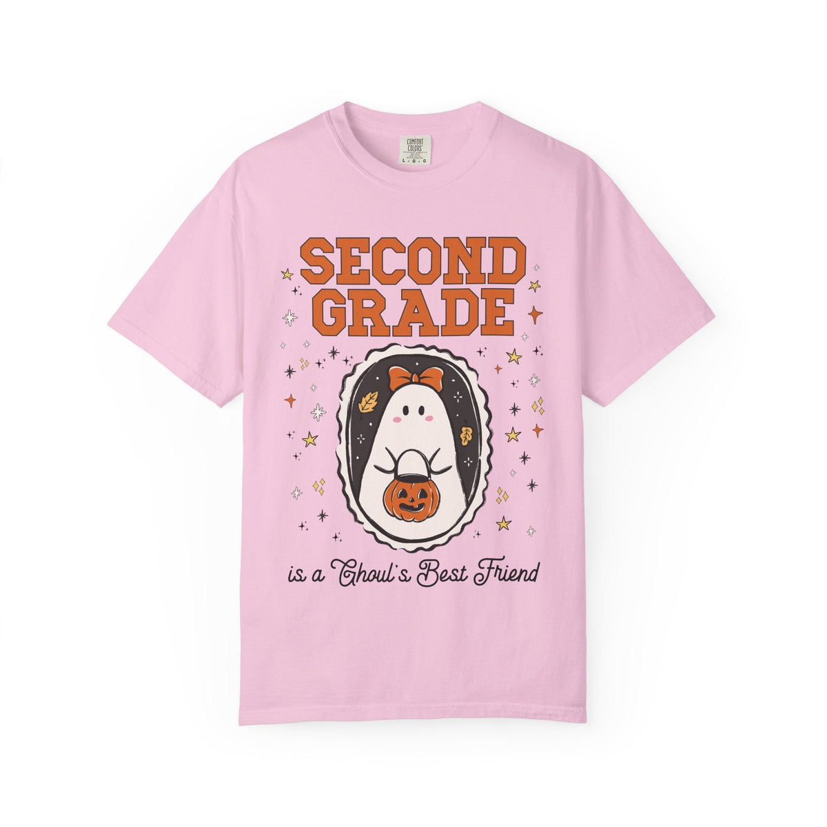 Second Grade Halloween Teacher Tee