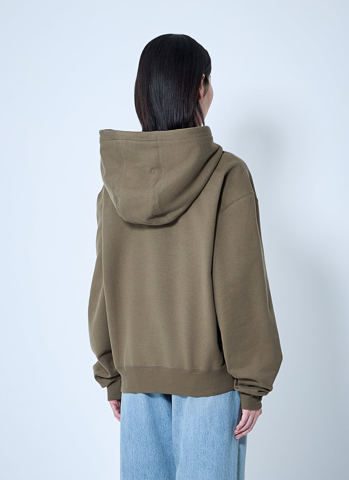 Saint Laurent Women Hooded Logo Motif Sweatshirt