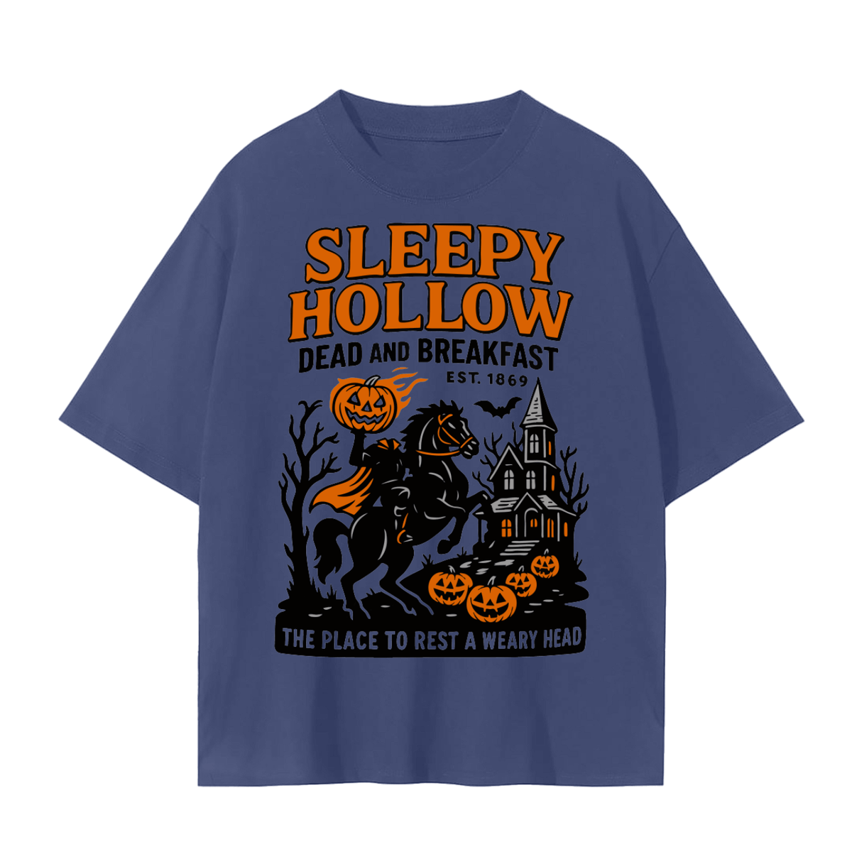 Sleepy Hollow Dead and Breakfast Comfy Tee