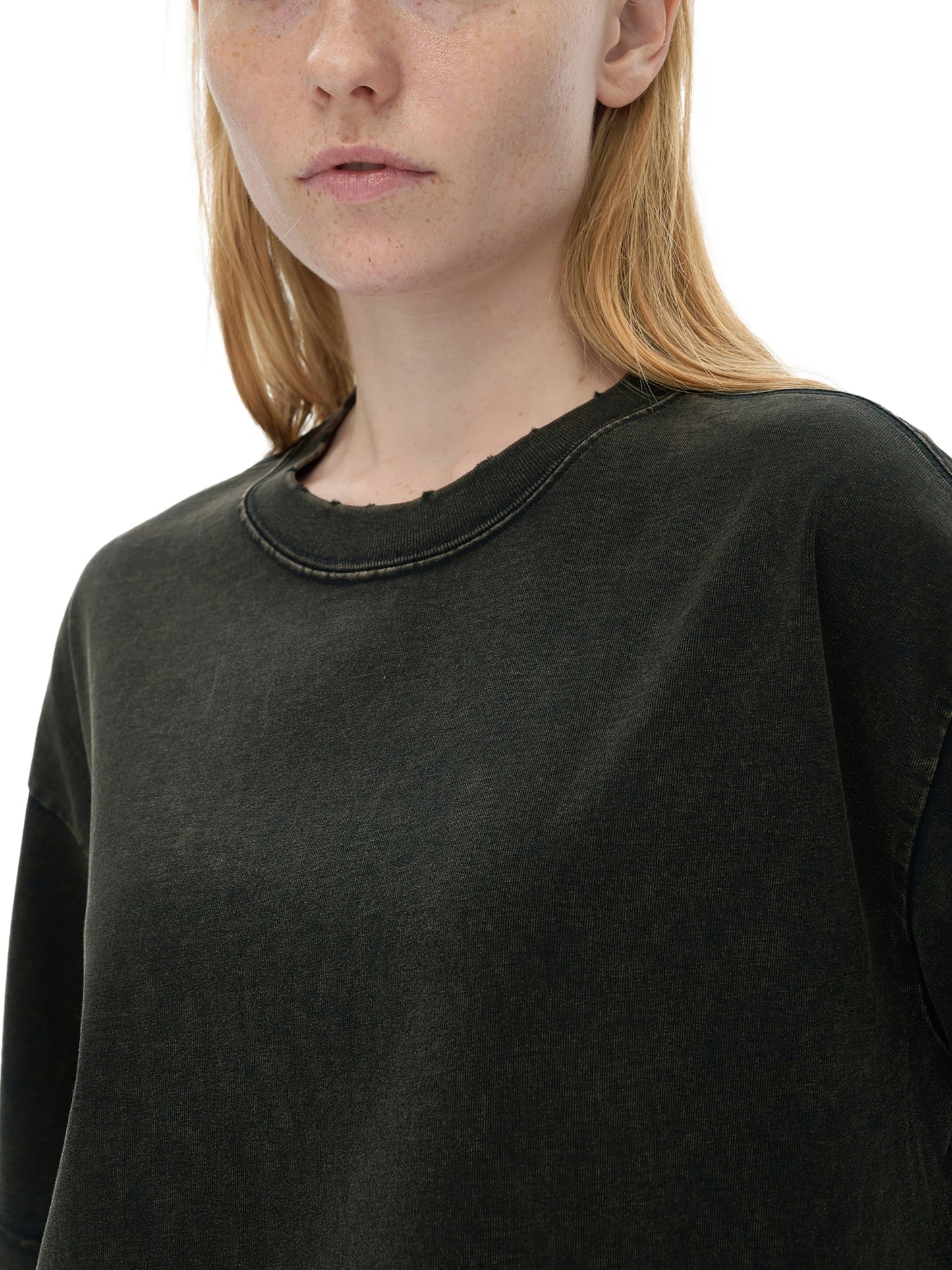 Summoning Shadows Edge Frayed Vintage Washed Tee