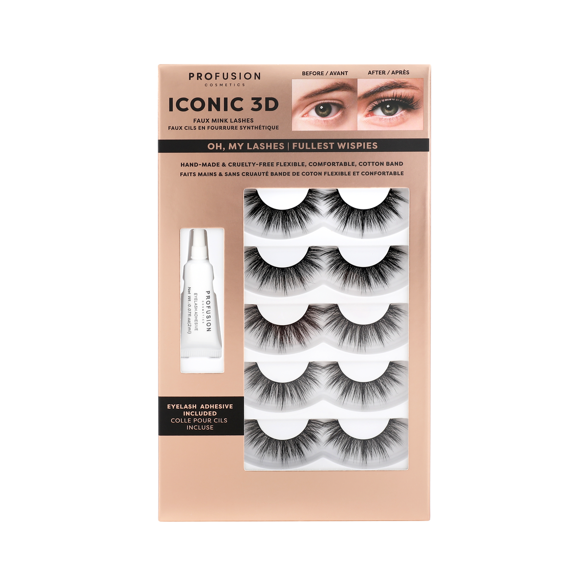 Iconic 3D Faux Mink Lashes