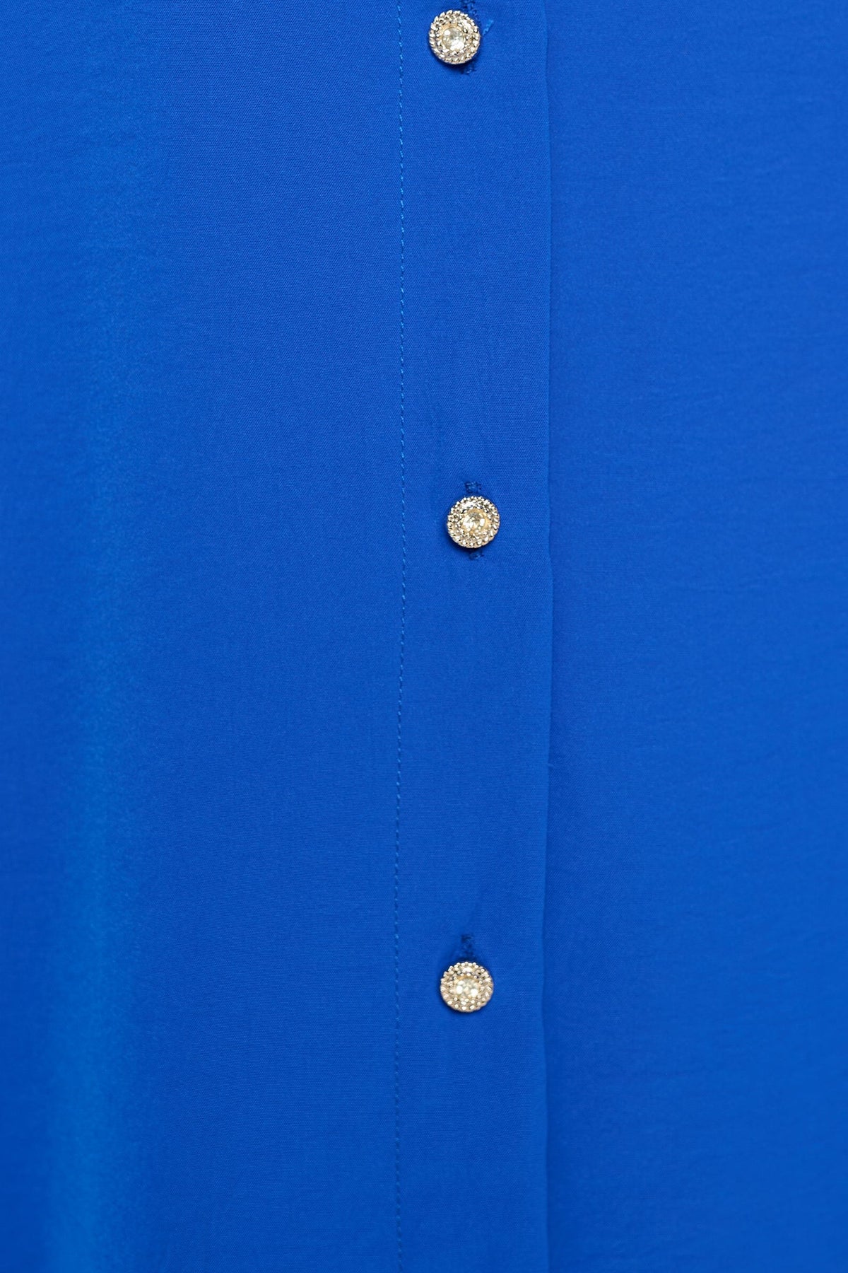 Collared Button Down Long Sleeve Top