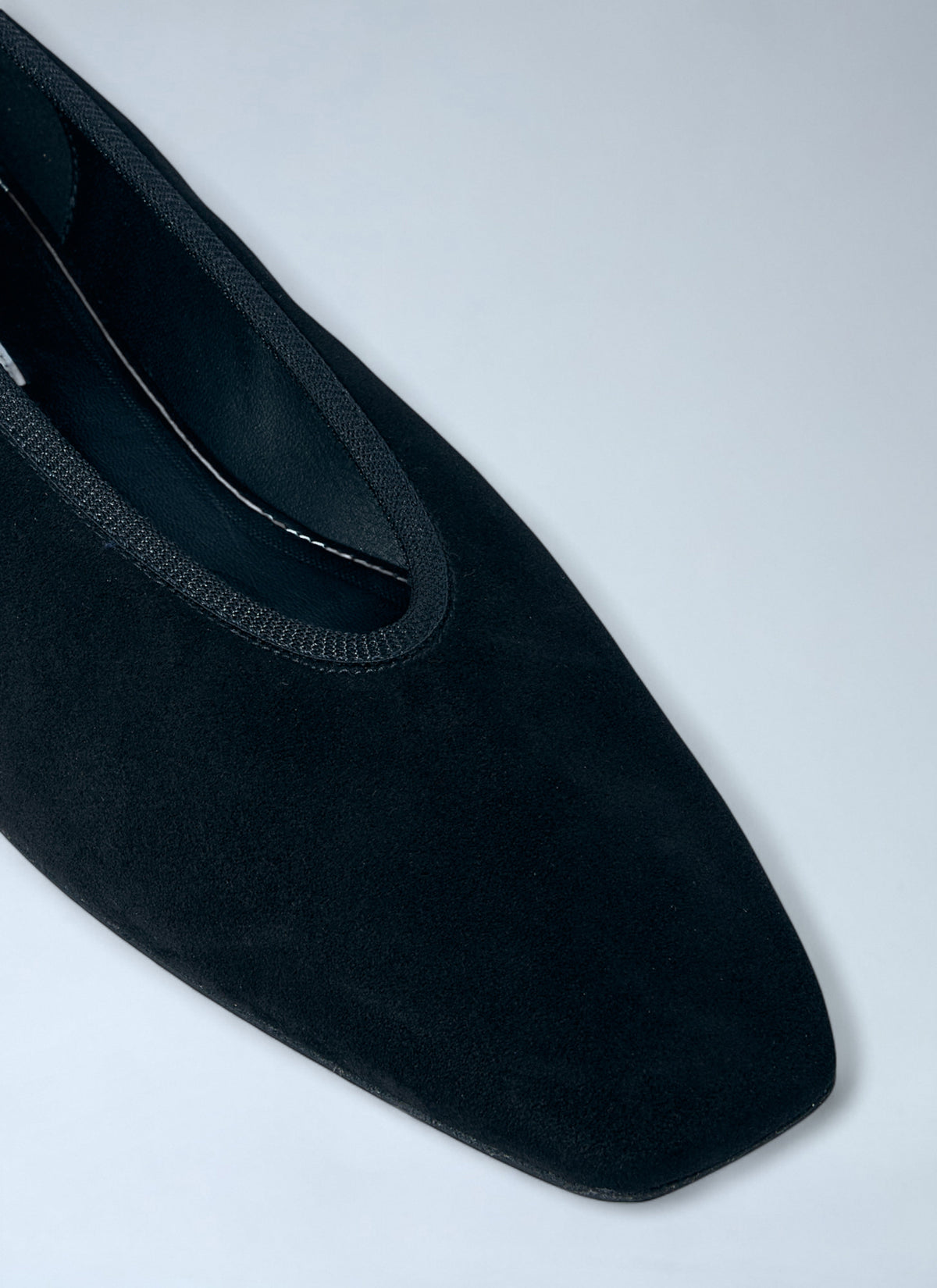 Toteme Women Minimalist Suede Ballerinas Flats