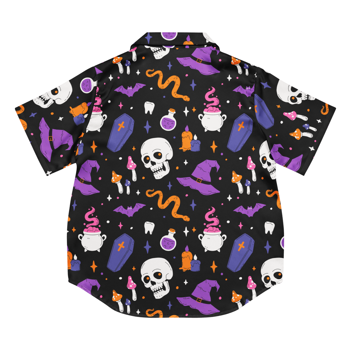Witch's Whimsy Silky Pajama Top