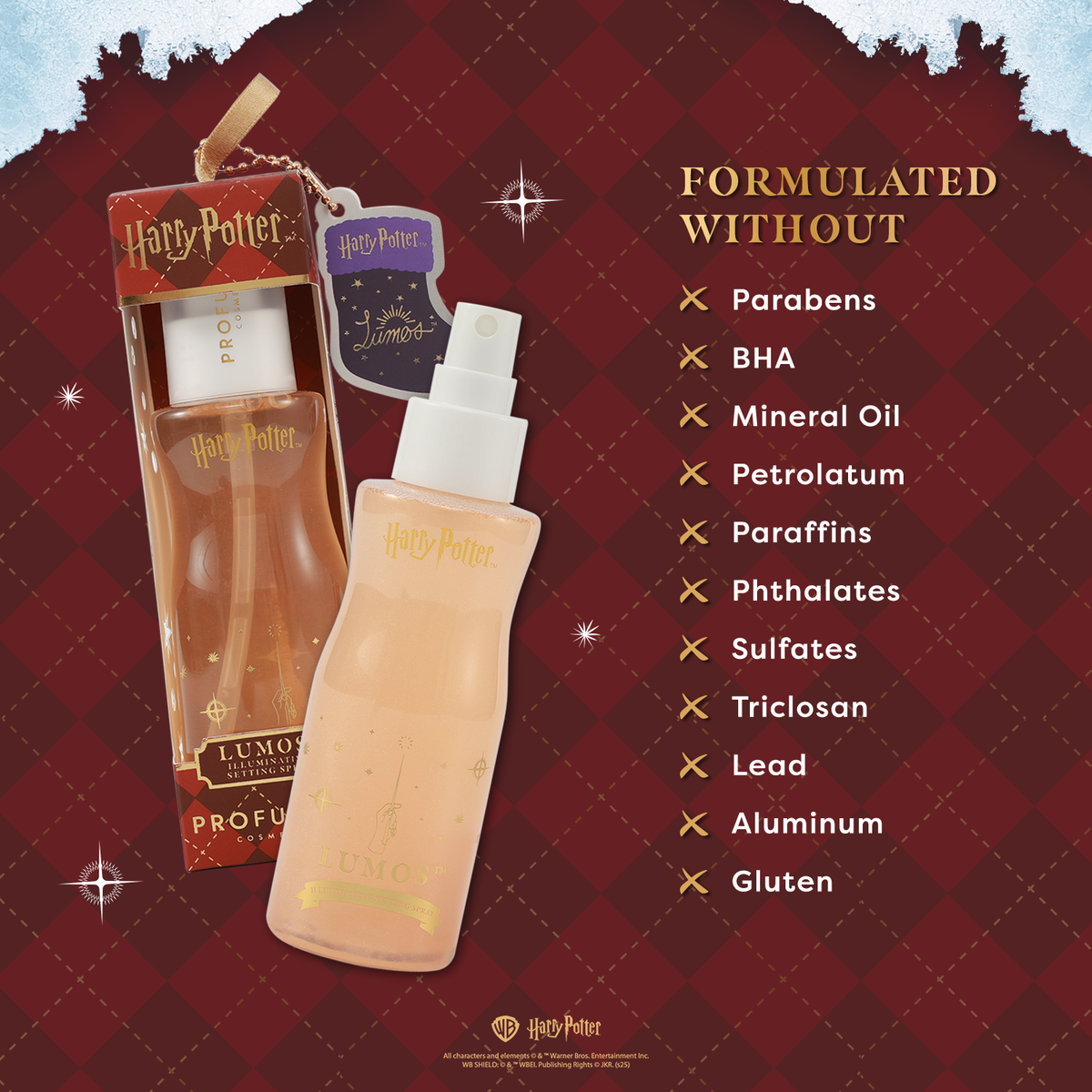 Harry Potter Holiday | Lumos™ Illuminating Setting Spray