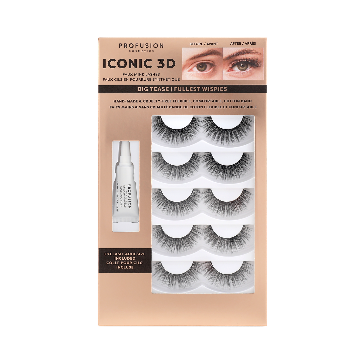 Iconic 3D Faux Mink Lashes